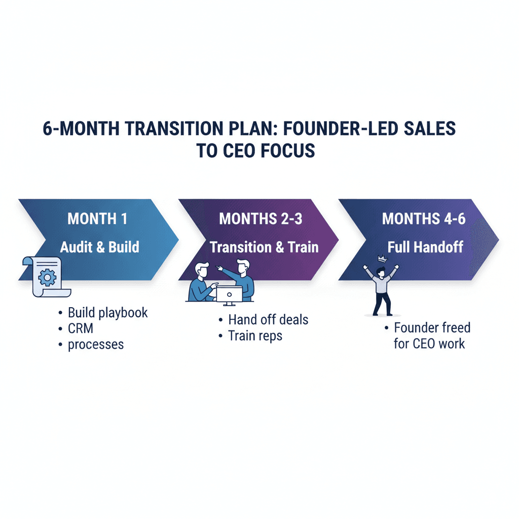 The 6-month transition timeline
