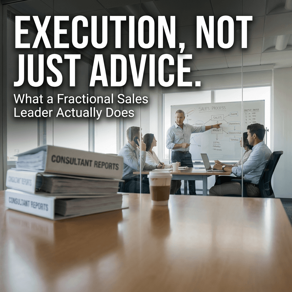 What is a Fractional Sales Leader? The Capital-Efficient Model for Scaling Out of Founder-Led Sales
