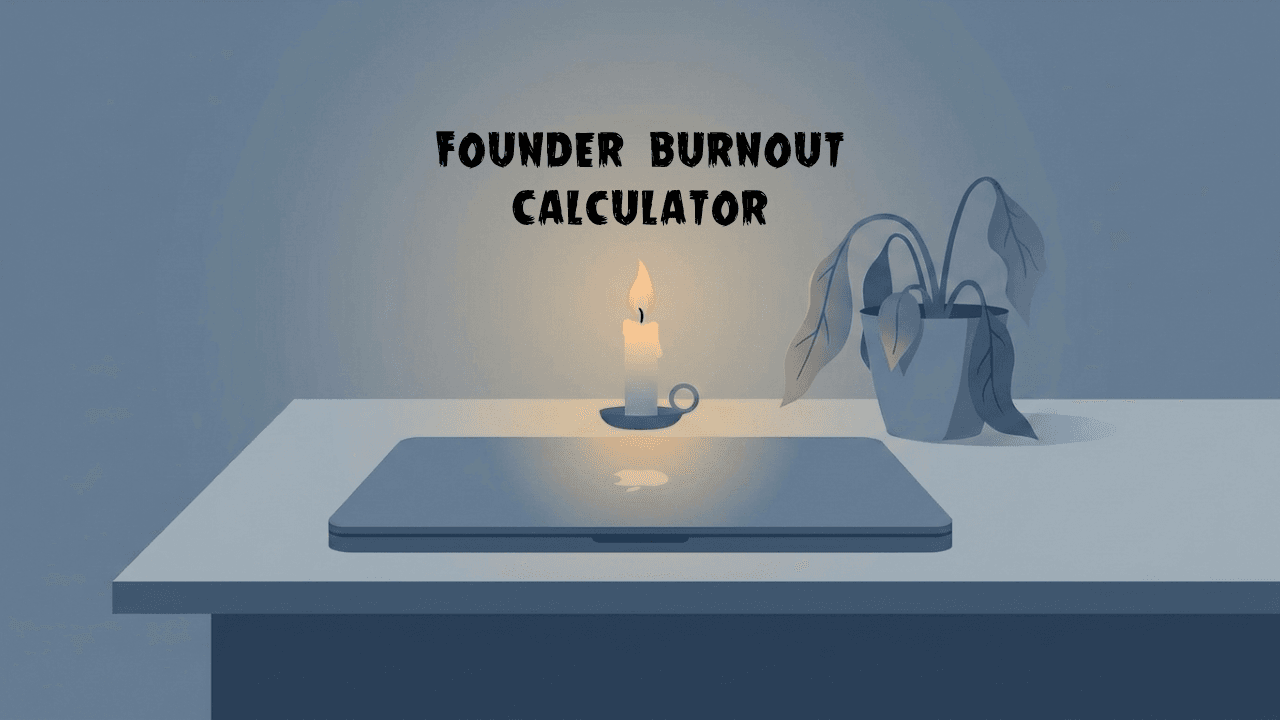 The Founder Burnout Calculator: How Much Revenue Are You Losing by Doing Sales Yourself?