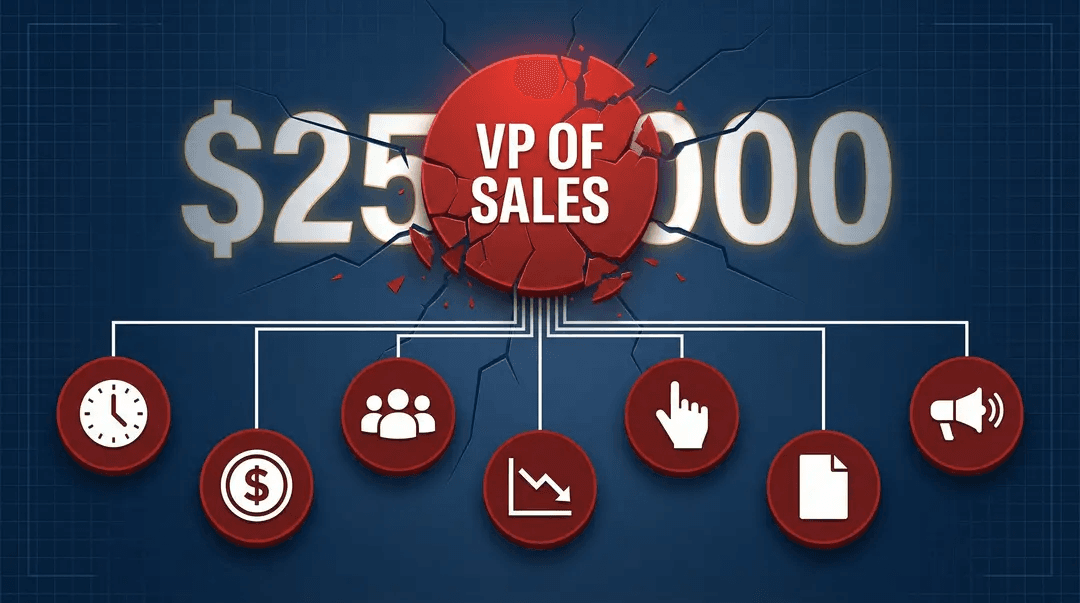 The VP of Sales Post-Mortem: 7 Warning Signs Your $250k Hire Is About to Fail (And How to Save It)
