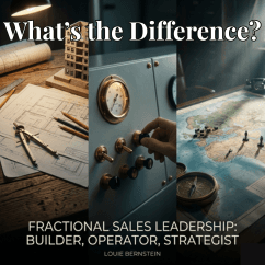 Fractional Sales Leader vs. Fractional VP of Sales vs. Fractional CRO: Which One Do You Actually Need?