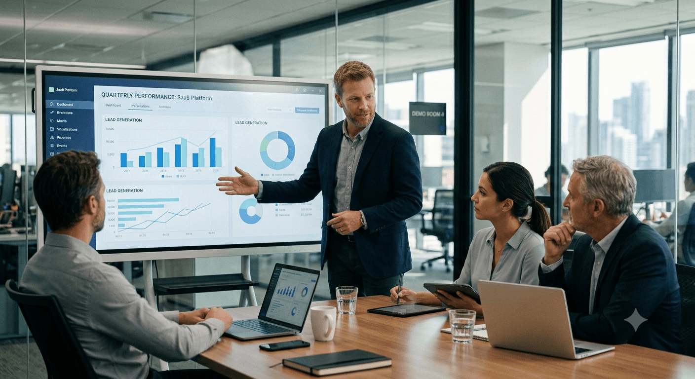 Nobody Buys a PowerPoint Deck: How to Run a B2B Software Demo