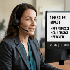 Can Fractional Sales Coaching Work One Hour a Week?