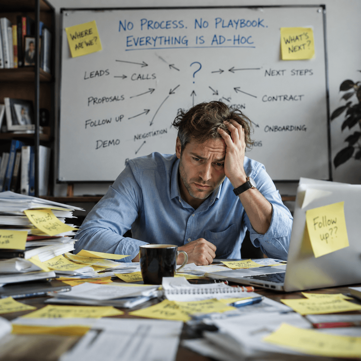 We Have No Sales Process or Playbook. How Do I Build a System?